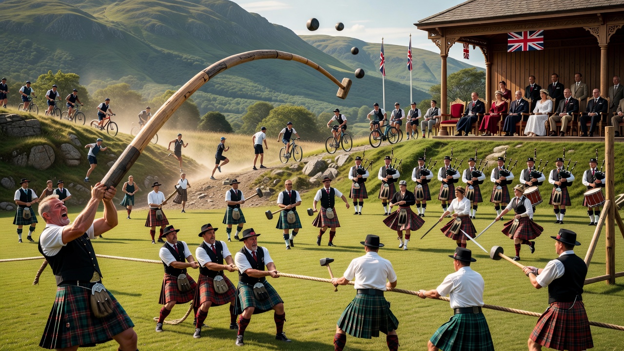 Highland Games: Força, Tradição e Música Tomam a Escócia no Verão