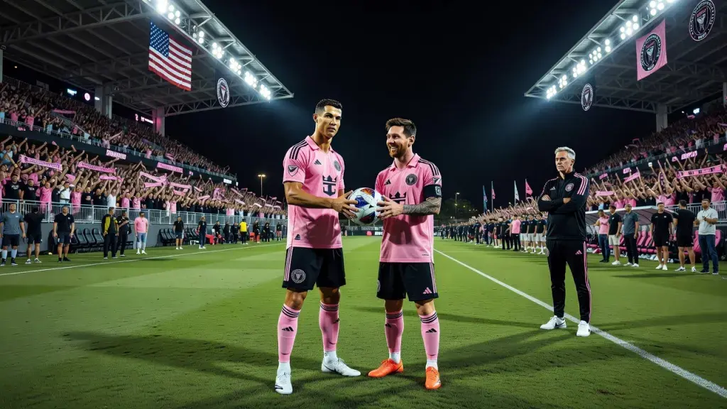 Ronaldo e Messi Juntos no Inter Miami Ganha Força nos Bastidores